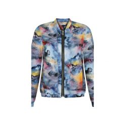 Batik, rozmyte akwarelowe plamy. Bluzy damskie ekoszale, m, z dzianiny. Za 180,00 zł.