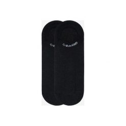 Calvin Klein 2-pack Skarpetki Czarny. Czarne skarpetki damskie Calvin Klein, bez wzorów, z elastanu. Za 64,95 zł.
