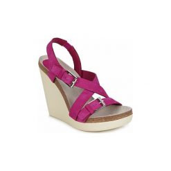 Sandały Jil Sander JS16295. Czerwone sandały damskie marki Jil Sander. Za 1391,20 zł.