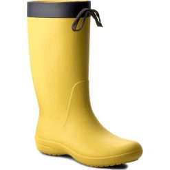 Buty zimowe damskie: Kalosze CROCS – Freesail Rain Boot 203541 Lemon