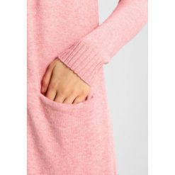Kardigany damskie: Vila VIRIL LONG CARDIGAN Kardigan bridal rose/melange