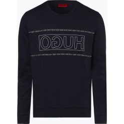 HUGO - Męska bluza nierozpinana – Dicago193, niebieski. Niebieskie bluzy męskie HUGO, s, bez wzorów, bez kołnierzyka, bez rękawów, bez kaptura. Za 479,95 zł.
