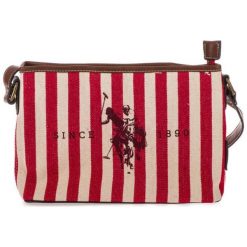 U.S. POLO ASSN. torebka damska crossbody Maryland czerwona. Czerwone torebki klasyczne damskie U.S. Polo Assn., bez wzorów, bez dodatków. Za 239,00 zł.