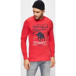 Produkt by Jack & Jones - Bluza. Niebieskie bluzy męskie marki PRODUKT by Jack & Jones, s, z nadrukiem, z bawełny, z okrągłym kołnierzem, bez rękawów, bez kaptura. Za 99,90 zł.