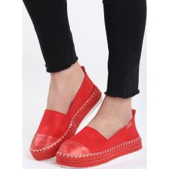 Czerwone Espadryle Free Mind. Czerwone espadryle damskie Born2be, bez wzorów, bez obcasa. Za 49,99 zł.