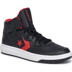 Sneakersy CONVERSE - Rival Mid 164889C Black/Enamel Red/White. Czarne sneakersy męskie Converse, bez zapięcia. Za 319,00 zł.