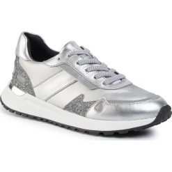 Sneakersy MICHAEL MICHAEL KORS - Monroe Trainer 43F9MOFS3M Silver. Szare półbuty damskie MICHAEL Michael Kors, ze skóry ekologicznej. W wyprzedaży za 419,00 zł.