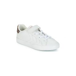 Buty Dziecko Hummel DEUCE COURT PRINCESS JR. Białe trampki dziewczęce Hummel, bez wzorów, bez zapięcia. Za 191,20 zł.