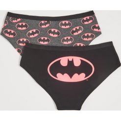 Majtki Batman - Czarny. Czarne majtki damskie Sinsay, xs. W wyprzedaży za 14,99 zł.