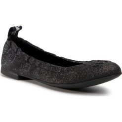Baleriny LOVE MOSCHINO - JA11060G1AII0000 Nero. Czarne baleriny damskie Love Moschino, bez wzorów, ze skóry, klasyczne, bez obcasa, na płaskiej podeszwie. Za 689,00 zł.