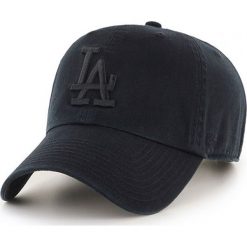 47brand - Czapka Los Angeles Dodgers. Czarne czapki męskie marki 47brand. W wyprzedaży za 84,90 zł.