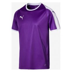 Puma Liga Jersey Koszulka Fioletowy Wielokolorowy. Fioletowe podkoszulki męskie Puma, xl, bez wzorów, z poliesteru, z krótkim rękawem. Za 85,95 zł.
