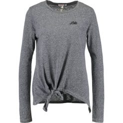 Bluzki damskie: Sundry KNOTTED HOLA Bluzka z długim rękawem heather grey