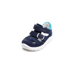 Superfit Girls Buty do nauki chodzenia Mel ocean kombi (szerokie) - niebieski - Gr.Moda (6 - 24 miesięcy ). Niebieskie buciki niemowlęce marki Superfit. Za 189,00 zł.