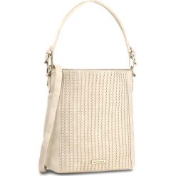 Torebka MONNARI - BAG0210-015 Beige. Szare torebki klasyczne damskie marki Monnari, w paski, z materiału, duże. W wyprzedaży za 149,00 zł.