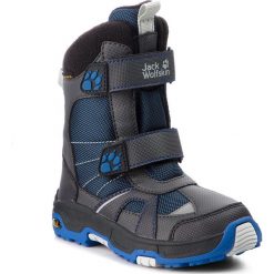 Śniegowce JACK WOLFSKIN - Boys Polar Bear Texapore 4012003 Vibrant Blue. Szare śniegowce chłopięce marki Jack Wolfskin, bez zapięcia. W wyprzedaży za 239,00 zł.