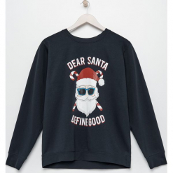 Świąteczna bluza męska - Granatowy. Niebieskie bluzy męskie Sinsay, l. Za 49,99 zł.
