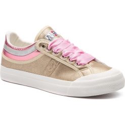 Sneakersy NAPAPIJRI - Tracy N0YJT6 Platinum ZZ0. Żółte półbuty damskie Napapijri, ze skóry ekologicznej. W wyprzedaży za 239,00 zł.