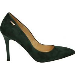 Czółenka - 1425 Z VE J17. Szare buty ślubne damskie Venezia, ze skóry. Za 229,00 zł.