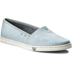Creepersy damskie: Półbuty RIEKER - M2770-10 Blau