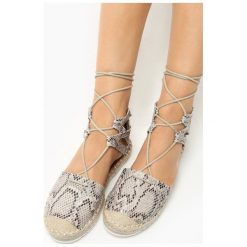 Beżowe Espadryle Armando. Brązowe espadryle damskie Born2be, na platformie. Za 49,99 zł.