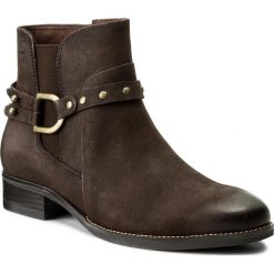 Botki CAPRICE - 9-25329-29 Dk Brown Nubuc 339. Brązowe botki damskie skórzane marki Caprice. W wyprzedaży za 259,00 zł.