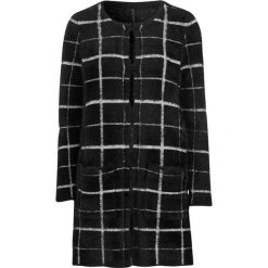 Cellbes Kardigan w kratę ze sztucznym futrem Czarny w kratkę female czarny/ze wzorem 58/60. Czarne swetry damskie Cellbes, z haftami, z dzianiny, eleganckie, bez rękawów, długie, bez kaptura. Za 259,00 zł.