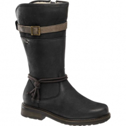 Kozaki damskie Highland Creek niebieskie. Niebieskie bez kategorii marki Highland Creek, z materiału, na obcasie. Za 279,90 zł.