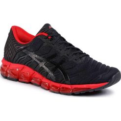 Buty ASICS - Gel-Quantum 360 5 1021A113 Black/Speed Red 001. Czarne buty sportowe męskie Asics, z tworzywa sztucznego, bez zapięcia, do biegania. W wyprzedaży za 489,00 zł.