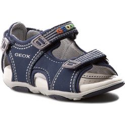 Sandały męskie skórzane: Sandały GEOX – B S.Agasim B. F B721AF 05015 C4226 Morski/Królewski