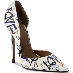 Szpilki: Szpilki KAZAR – Anastacia 32882-01-A7 White/Red/Blue