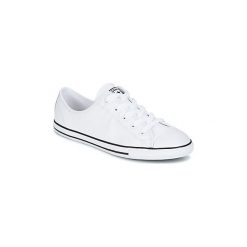 Buty Converse DAINTY LEATHER OX. Białe trampki i tenisówki damskie marki Converse, bez wzorów, bez zapięcia. Za 349,00 zł.