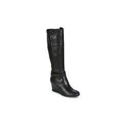 Buty zimowe damskie: Kozaki Geox D INSPIRATION WEDGE