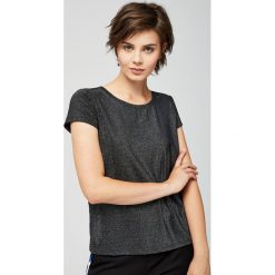 Bluzka z metaliczną nitką. Bluzki damskie Moodo, s, bez wzorów, bez kołnierzyka, bez rękawów. Za 29,99 zł.