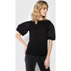 Bluzka Pinko Betti Boop 20201 PBK2 1B14GK 5071. Czarne bluzki damskie Pinko, s, bez wzorów, z bawełny, bez kołnierzyka, bez rękawów. W wyprzedaży za 389,00 zł.