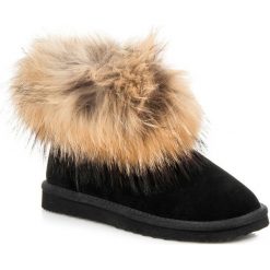 Buty zimowe damskie: Skórzane mukluki JILLIAN