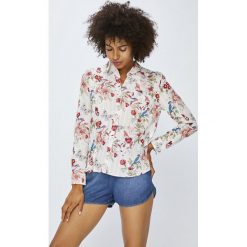 Pepe Jeans - Koszula Winnie. Szare koszule body damskie marki Pepe Jeans, s, z bawełny, klasyczne, z klasycznym kołnierzykiem. W wyprzedaży za 159,90 zł.