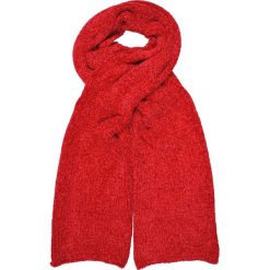 Szalik z bardzo miękkiej dzianiny. Czerwone kominy damskie Top Secret, z dzianiny. W wyprzedaży za 29,99 zł.