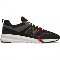 New Balance MS009MB1. Pomarańczowe buty sportowe męskie New Balance, z gumy, bez zapięcia. Za 299,99 zł.
