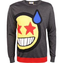 Iceberg Sweter "Smile". Swetry męskie Iceberg, z nadrukiem, z dzianiny, z okrągłym kołnierzem, bez kaptura. Za 549,00 zł.
