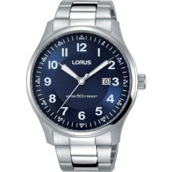 Zegarek Lorus Męski RH937HX9 Klasyczny srebrny. Szare zegarki męskie Lorus, srebrne. Za 199,00 zł.