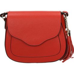 Torba - 4-203-O D ROS. Żółte torebki klasyczne damskie marki Venezia, ze skóry. Za 279,00 zł.