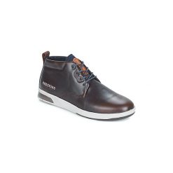 Buty Redskins TRIDO. Pomarańczowe trampki męskie marki Redskins, bez wzorów, bez zapięcia. Za 351,20 zł.