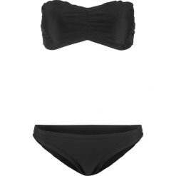 Bikini bandeau (2 części) bonprix czarny. Stroje kąpielowe damskie bonprix. Za 79,99 zł.