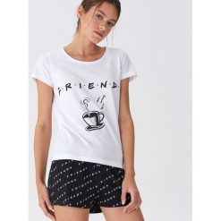 Dwuczęściowa piżama Friends - Wielobarwny. Piżamy damskie House, s, bez wzorów, bez rękawów. Za 59,99 zł.