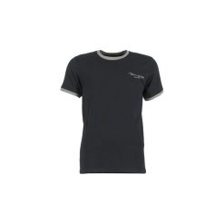 T-shirty z krótkim rękawem Teddy Smith THE-TEE. Czarne t-shirty męskie marki Teddy Smith, s, bez wzorów, bez kołnierzyka, krótkie. Za 89,00 zł.