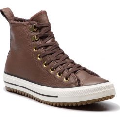 Sneakersy CONVERSE - Ctas Hiker Boot Hi 161514C Chocolate/Egret/Gum. Pomarańczowe sneakersy męskie Converse, bez zapięcia. W wyprzedaży za 279,00 zł.