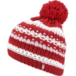 Czapka damska CAD155 - czerwony. Czerwone czapki damskie marki 4f, ze splotem. W wyprzedaży za 29,99 zł.
