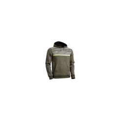 Bluza z kapturem do rugby R100 męska. Brązowe bluzy męskie OFFLOAD, s, bez wzorów, z bawełny, z kapturem, bez rękawów, z kapturem. Za 109,99 zł.