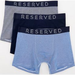 3 pack bokserek - Granatowy. Niebieskie bokserki męskie marki Reserved. Za 59,99 zł.